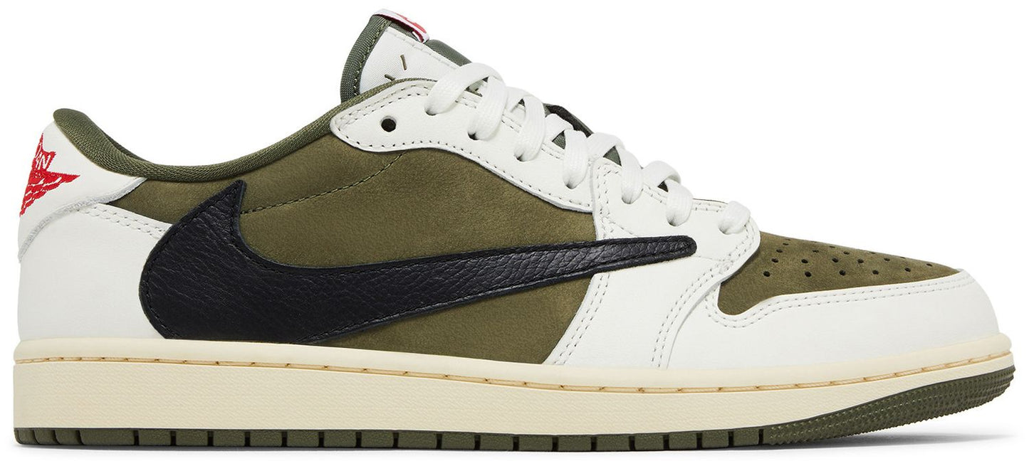 Air Jordan 1 Retro Low Travis Scott x OG SP 'Reverse Olive / Medium Olive'