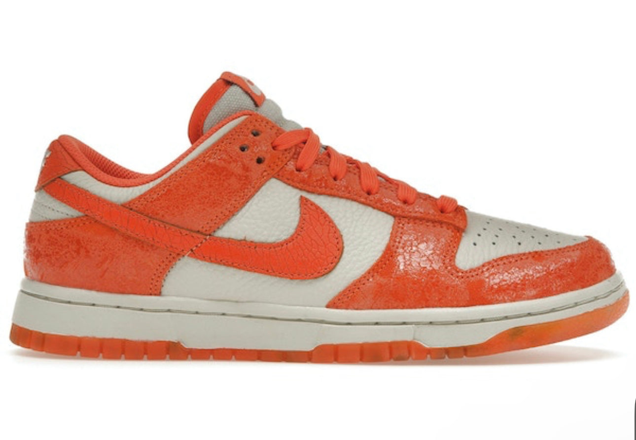 NIke Dunk Low Cracked Orange (Women's)