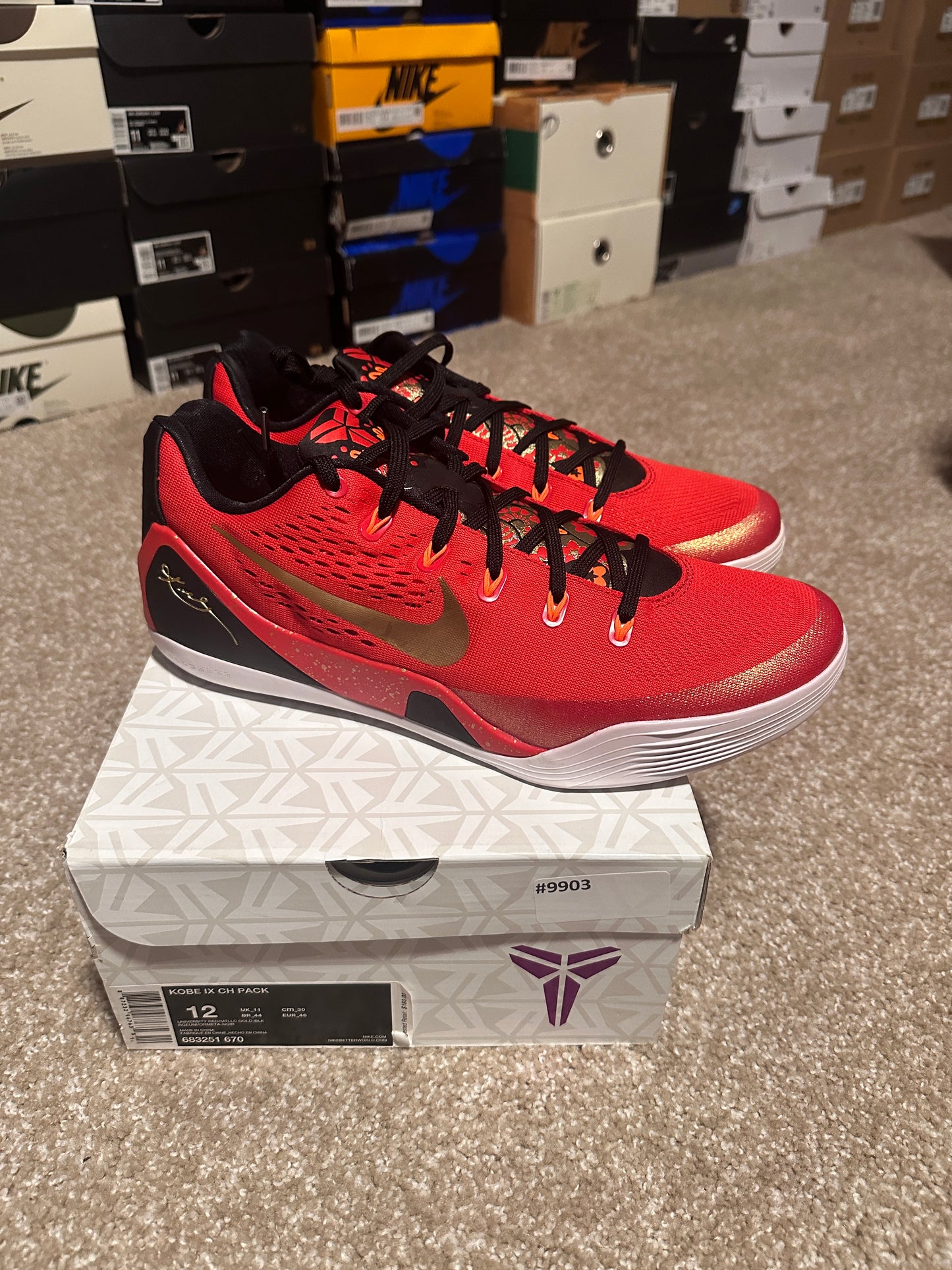 Kobe 9 EM "China" Pre-Owned Tried On Only!