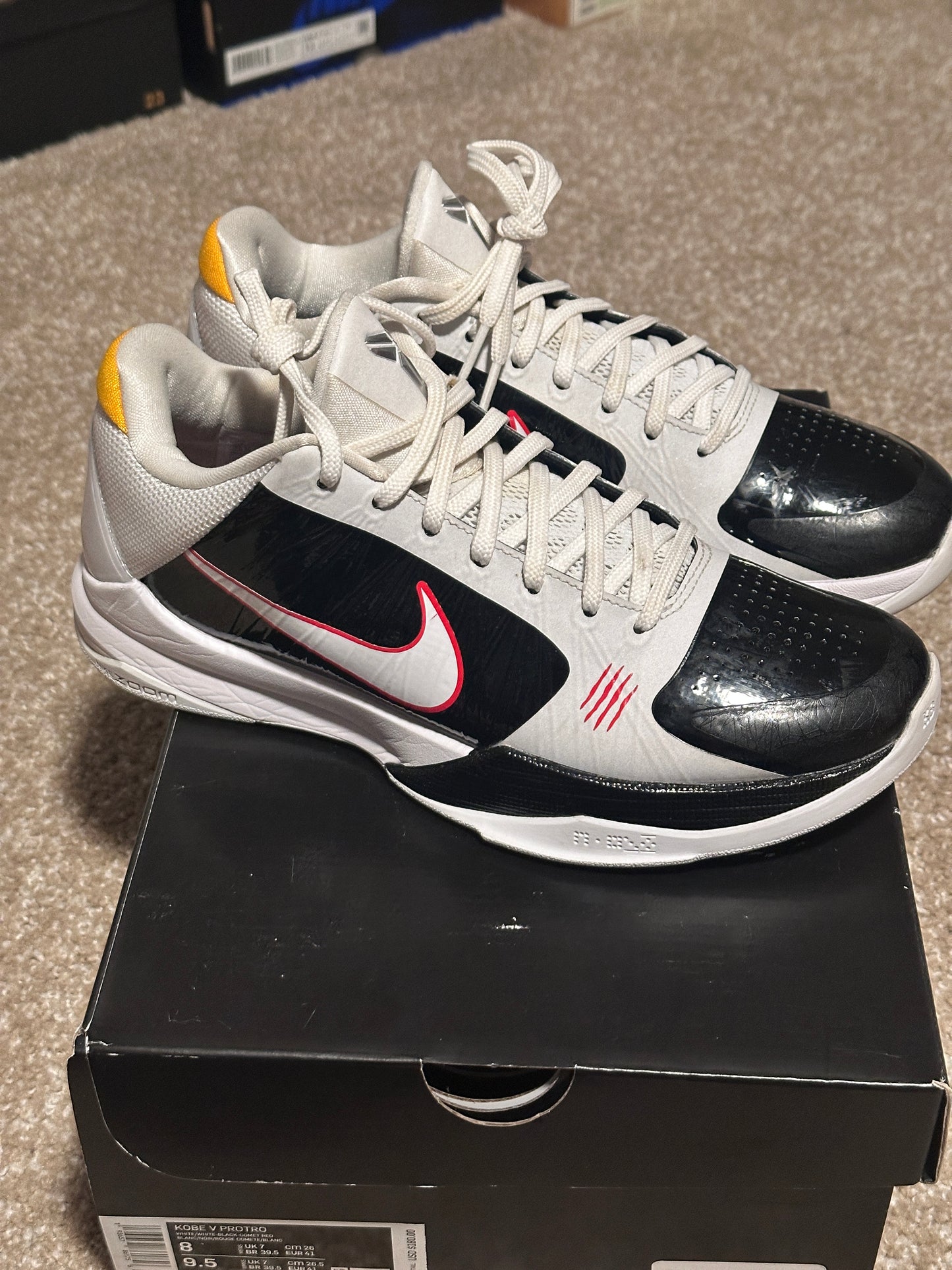 Kobe 5 Protro "Alternate Bruce Lee" VNDS Pre-Owned