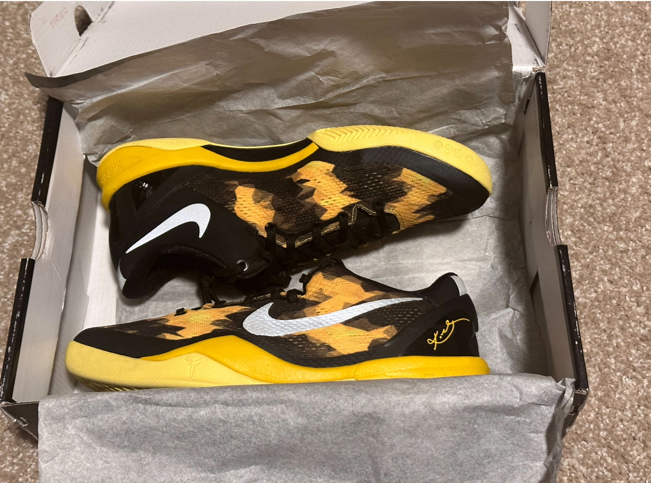 Kobe 8 Sulfur Pre-Owned