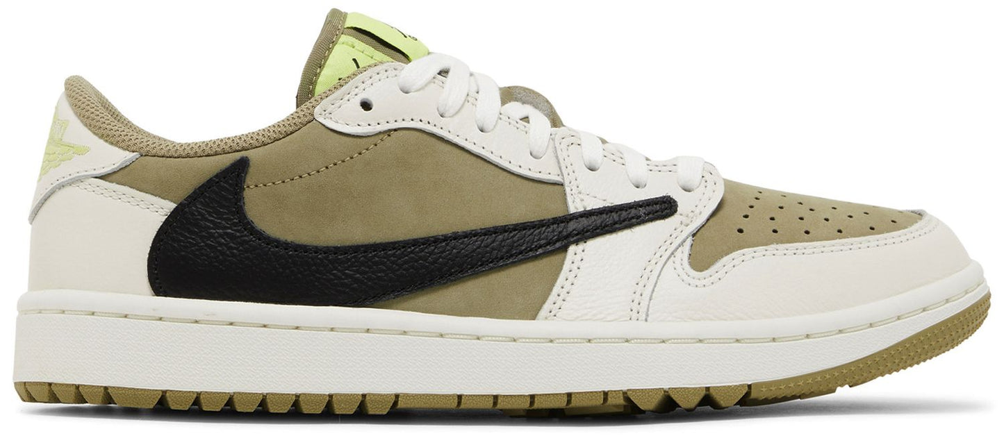 Air Jordan 1 Retro Low Travis Scott Golf Neutral Olive