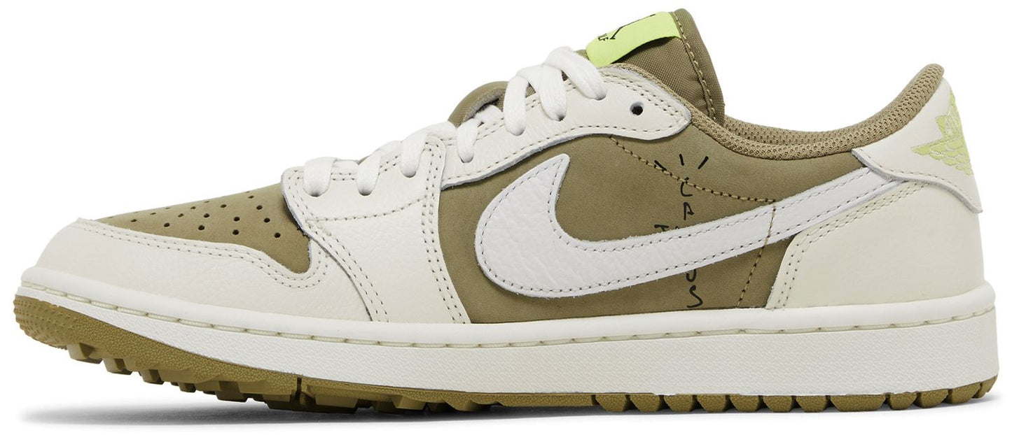 Air Jordan 1 Retro Low Travis Scott Golf Neutral Olive