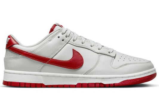 Nike Dunk Low Vast Grey Varsity Red