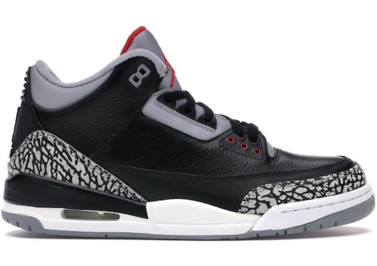 Air Jordan 3 Retro Countdown Pack Black Cement (2008)