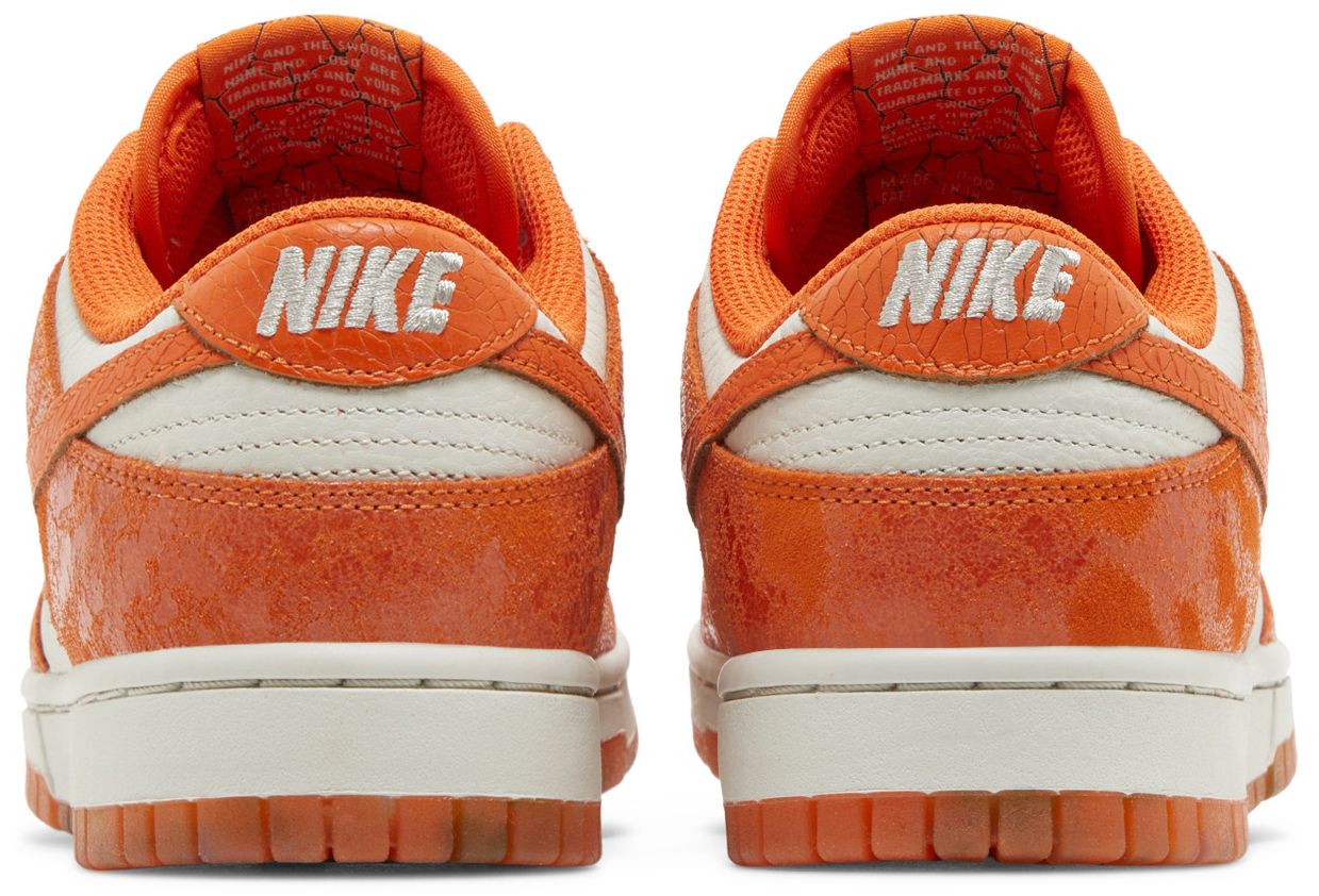 NIke Dunk Low Cracked Orange (Women's)